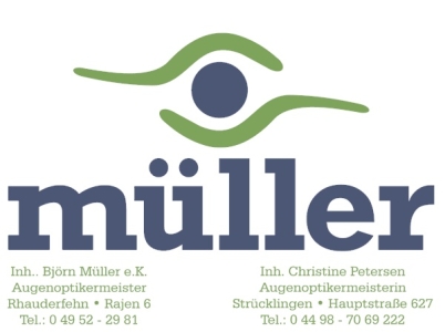 Logo Müller Augenoptikermeister, Rhauderfehn - Strücklingen